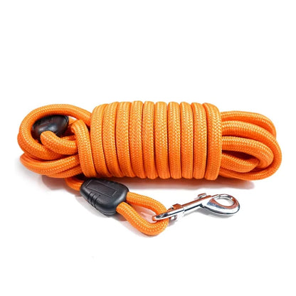 Long Nylon Pet Dog Leash For Small Big Dogs Cats Outdoor Hiking Puppy Lead Rope Strong Labrodor Traction Belt 5m 10m 15m