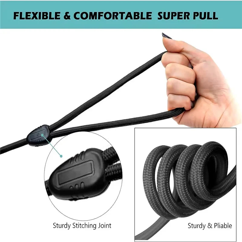 Long Nylon Pet Dog Leash For Small Big Dogs Cats Outdoor Hiking Puppy Lead Rope Strong Labrodor Traction Belt 5m 10m 15m