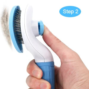 Pet Dog Brush Cat Comb Self Cleaning Pet Hair Remover Brush For Dogs Cats Grooming Tools Pets Dematting Comb Dogs Accessories