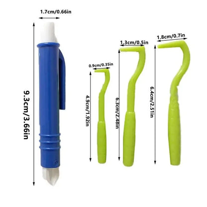 4pcs Pet Flea Removal Tool Kits Tweezers Tweezers Mite Anti Dog Ticks and Fleas Flea Tick Tweezers Clip Remover Tool Tweezers