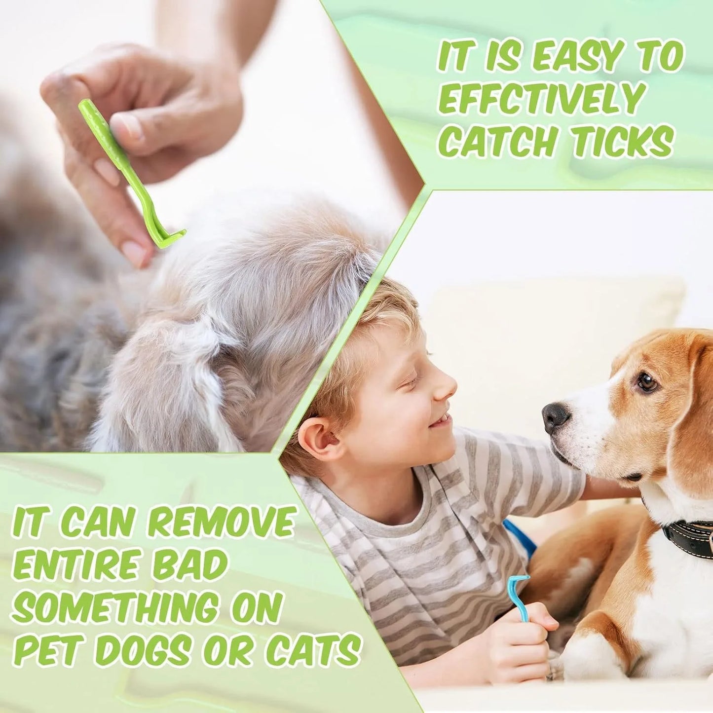 4pcs Pet Flea Removal Tool Kits Tweezers Tweezers Mite Anti Dog Ticks and Fleas Flea Tick Tweezers Clip Remover Tool Tweezers