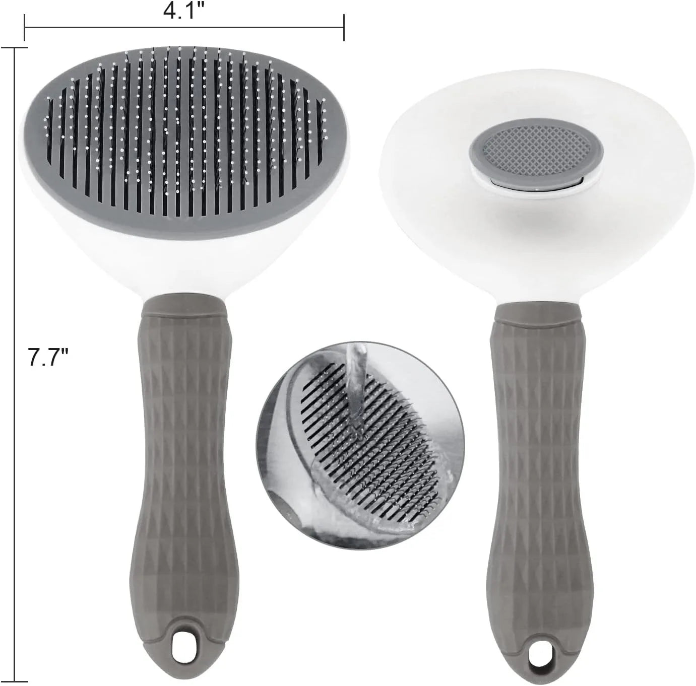 Pet Dog Brush Cat Comb Self Cleaning Pet Hair Remover Brush For Dogs Cats Grooming Tools Pets Dematting Comb Dogs Accessories