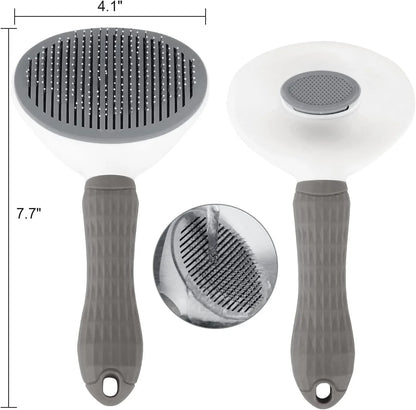 Pet Dog Brush Cat Comb Self Cleaning Pet Hair Remover Brush For Dogs Cats Grooming Tools Pets Dematting Comb Dogs Accessories