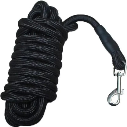 5m 10m 15m Long Dog Leash Nylon Long Tracking Round Rope Outdoor Walking Training Pet Lead Leashes for Small Medium Large Dogs