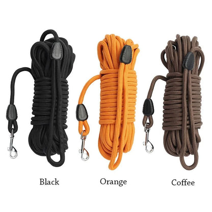 Long Nylon Pet Dog Leash For Small Big Dogs Cats Outdoor Hiking Puppy Lead Rope Strong Labrodor Traction Belt 5m 10m 15m