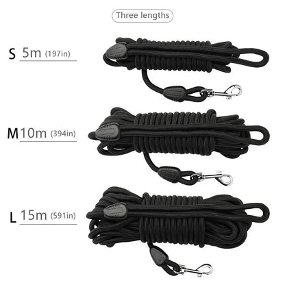 Long Nylon Pet Dog Leash For Small Big Dogs Cats Outdoor Hiking Puppy Lead Rope Strong Labrodor Traction Belt 5m 10m 15m