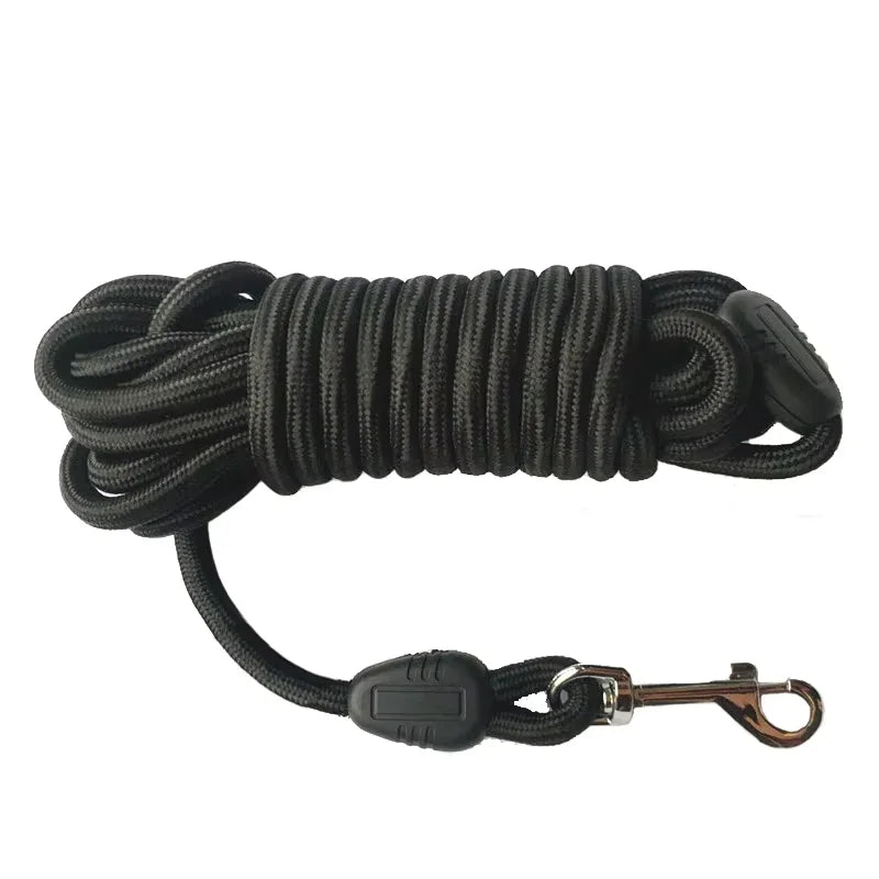 Long Nylon Pet Dog Leash For Small Big Dogs Cats Outdoor Hiking Puppy Lead Rope Strong Labrodor Traction Belt 5m 10m 15m
