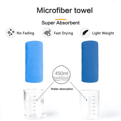 Quick-Drying Bath Towel Microfiber Bathroom Towel With Portable Bag Highly Absorbent & Fast Drying for the Body After Bathing