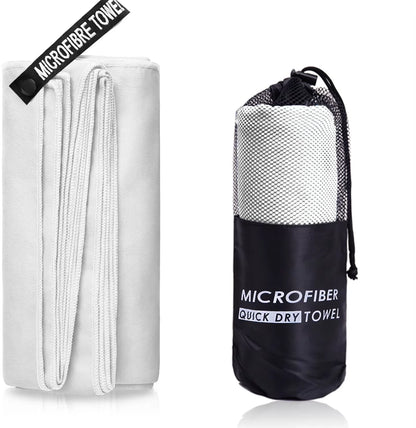 Quick-Drying Bath Towel 40x80/80x160CM Blue Grey Green Orange Strong Absorbent Microfiber Bathroom Washcloth Towels